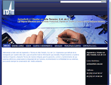 Tablet Screenshot of itat.com.mx